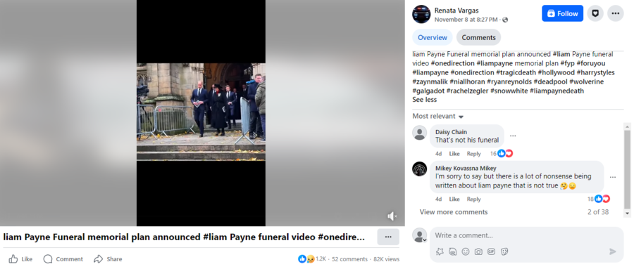 prince william liam payne funeral FB post.png