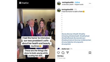 Fact Check: Melania Trump Did NOT Give Interview To Instagram Account Saying She Uses Moringa Powder