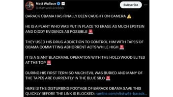 Fact Check: Video Does NOT Show Obama 'Committing Abhorrent Acts While High'