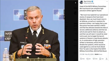 Fact Check: NATO Admiral Did NOT Say Alliance Would Launch Pre-Emptive Strikes On Russia In Event Of War