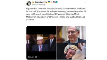 Fact Check: Mitch McConnell's Head Was NOT Bandaged After Fall At Senate Republican Lunch In December 2024 -- Old Clip Was Edited