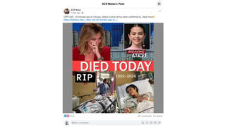 Fact Check: Selena Gomez Was NOT Dead As Of December 12, 2024