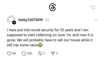 Fact Check: Social Security Is NOT 'Gone' Due To Lack of Money For Those Eligible To Begin Collecting June 1, 2025 -- Funding Available As Of Late 2024