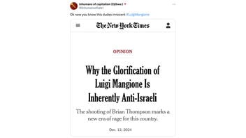 Fact Check: New York Times Did NOT Publish Opinion Column With Headline 'The Glorification Of Luigi Mangione Is Inherently Anti-Israeli'