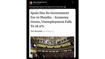 Fact Check: Spain Did NOT Experience US-Style Shutdown For 10 Months In 2016