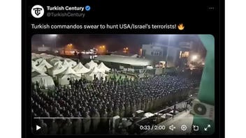 Fact Check: Video Does NOT Show 'Turkish Commandos' Swearing To Hunt Down 'USA/Israel's Terrorists' In December 2024 