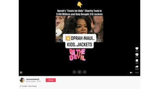 Fact Check: 'Coats For Kids' Is NOT Real Oprah Charity, Did NOT Take In '$140 Million' After Buying '310 Jackets'