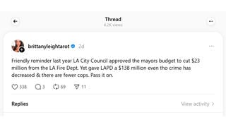 Fact Check: LA Mayor Karen Bass Did NOT Slash LAFD Budget Before January 2025 Wildfires -- Budget Increased by 7%