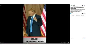 Fact Check: Trump Has NOT Promised $52,000 In Homeowner Relief -- Info-Harvesting Ruse