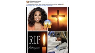 Fact Check: Oprah Winfrey NOT Dead As Of January 17, 2025