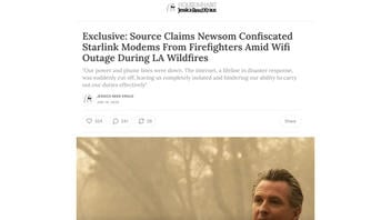 Fact Check: NO Evidence Gov. Gavin Newsom Ordered Firefighters Not To Use Starlink Modems