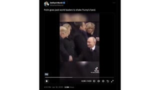 Fact Check: Video Does NOT Authentically Show Putin Ignoring World Leaders, Shaking Hands Only With Trump