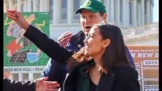 Fact Check: Image Does NOT Show AOC Giving Nazi Salute