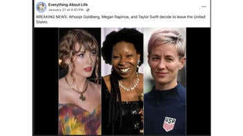 Fact Check: Whoopi Goldberg, Megan Rapinoe And Taylor Swift Did NOT Decide To Leave US After Trump's Election