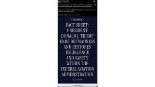 Fact Check: Trump Administration Did NOT Fire 3,000 Air Traffic Controllers One Week Before Fatal Flight 5342 Collision