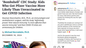 Fact Check: CDC Study Does NOT Prove Pfizer COVID Vaccine Increases Infection Risk In Young Children