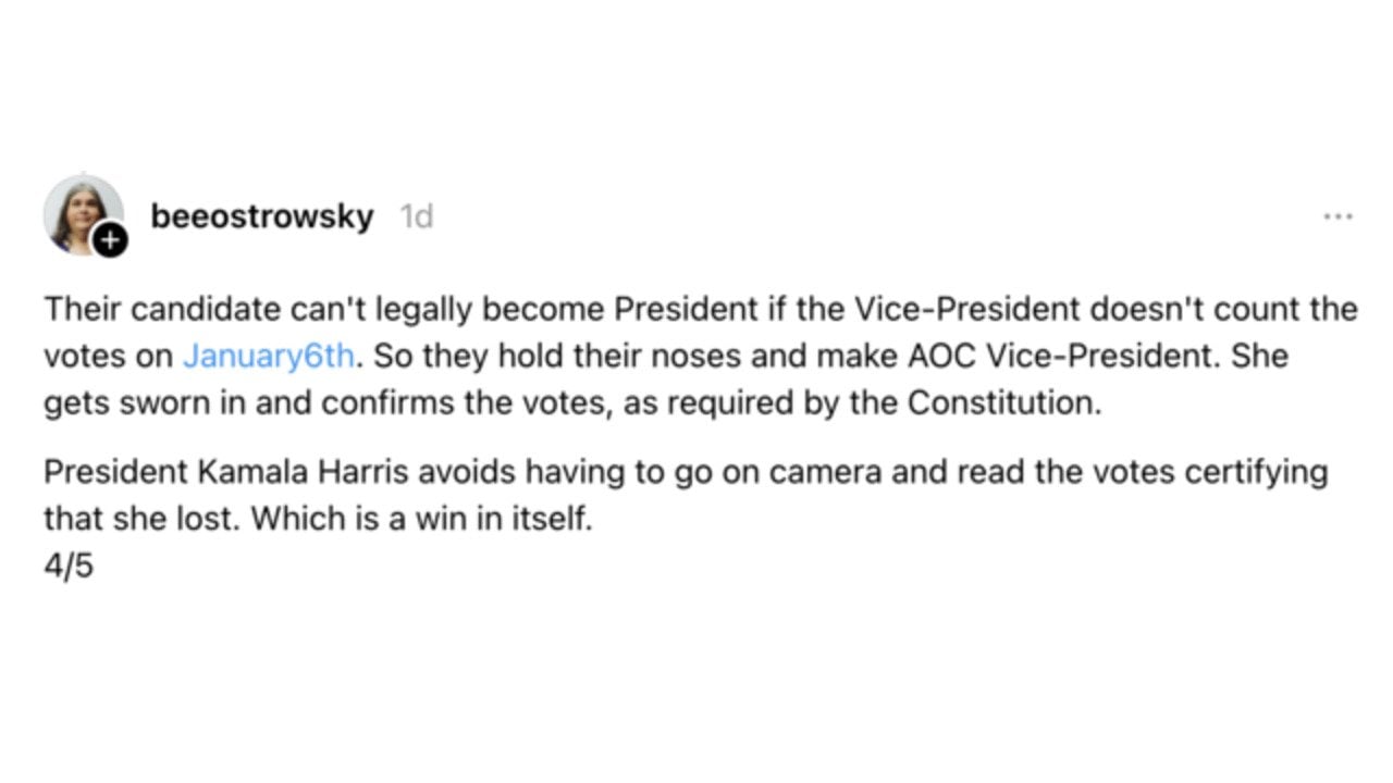 Fact Check: Republicans CANNOT Be Forced To Confirm Rep. Alexandria Ocasio-Cortez As VP To Ensure Trump Becomes President