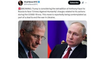 Fact Check: US Law Does NOT Allow For Anthony Fauci To Be Extradited To Russia