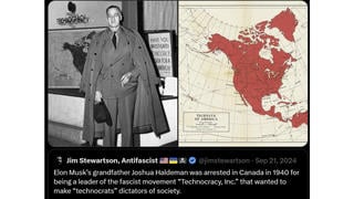 Fact Check: Photo Does NOT Show Elon Musk's Grandfather Joshua Haldeman At Technocracy Office