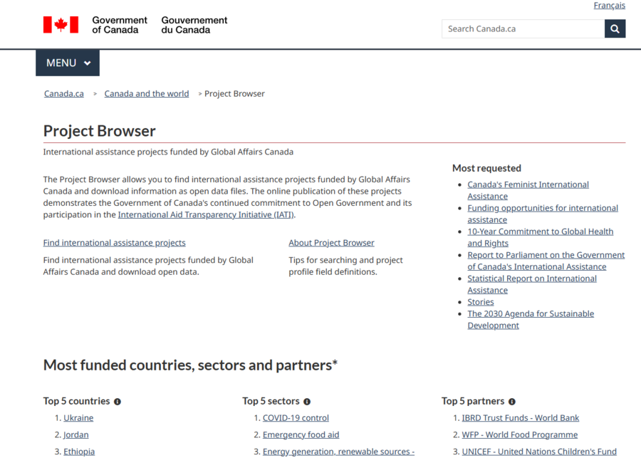 Fact Check: Canada Did NOT Delete Its Foreign Aid Database -- It Was ...