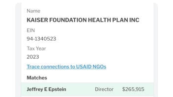 Fact Check: USAID Did NOT Fund That Jeffrey Epstein -- Different Guy