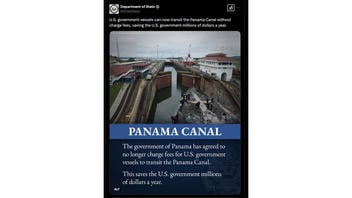 Fact Check: Panama Did NOT Agree To 'No Longer Charge Fees For US Government Vessels' Crossing Panama Canal