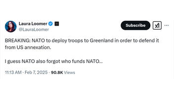 Fact Check: NO Evidence NATO Sending Troops To Greenland To Defend It From US