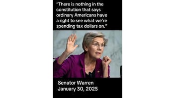 Fact Check:  NO Evidence Elizabeth Warren Quote About Constitutional Right to See What Happens With Tax Dollars Is Real