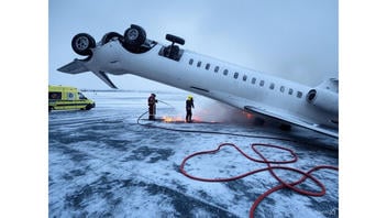 Fact Check: AI-Generated Photo Does NOT Show Overturned Delta Plane Involved In Toronto Airport Crash