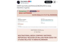 Fact Check: USAID Did NOT Pay Nintendo $9 Million To Study Infantilism -- Fake 4Chan Post