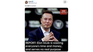 Fact Check: BBC Did NOT Report 'Elon Musk Is Wasting Everyone's Time and Money' -- Screenshot is Fake