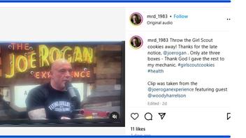 Explainer: Is Joe Rogan Correct That Girl Scout Cookies Are 'Toxic as Fuck'?