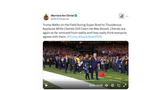 Fact Check: Video Does NOT Show Melania Trump At 2025 Super Bowl 