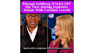 Fact Check: AI Video Is NOT Actual Footage Of Karoline Leavitt And Whoopi Goldberg On 'The View' Together