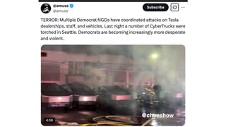 Fact Check: NO Evidence 'Democrat NGOs' Set Fire To Tesla Vehicles In Seattle In Early March 2025