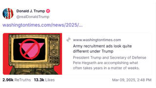 Fact Check: Pink Triangle DID Appear In Trump Social Media Post -- Used To Identify Homosexuals In Nazi Camps AND As Pride Symbol