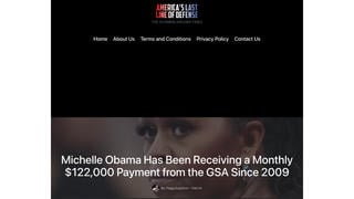 Fact Check: DOGE Did NOT Find Michelle Obama Has Been Receiving a Monthly $122,000 Payment from the GSA Since 2009