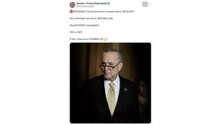 Fact Check: Sen. Chuck Schumer's Estimated Net Worth Is NOT $85 Million -- It's Much Less