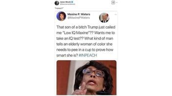 Fact Check: James Woods Posted FAKE Rep. Waters Tweet About "Low IQ" Jibe And "#INPEACH" - Counterfeit Was Exposed In 2019