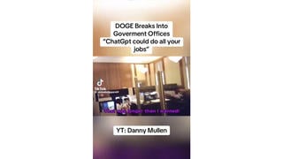 Fact Check: Skit Shows DOGE Breaking Into Government Offices -- Described As 'Fake DOGE Prank' By Original Video Creator