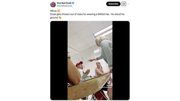 Fact Check: Video Does NOT Authentically Show Teacher Kicking Out Student for MAGA Hat -- It's a Sketch