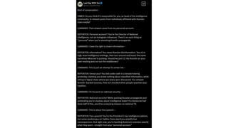Fact Check: FAKE Transcript Extends Tulsi Gabbard Response To Jim Himes Question On Retweeting Russian State Media Individual
