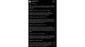 Fact Check: FAKE Transcript Extends Tulsi Gabbard Response To Jim Himes Question On Retweeting Russian State Media Individual