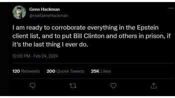 Fact Check: Gene Hackman Did NOT Vow To 'Corroborate' Epstein Client List A Year Before His Death