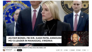Fact Check: NO EVIDENCE Pam Bondi Issued an Arrest Warrant for Hillary Clinton in March 2025