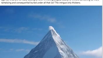 Fact Check: NO Qualified Expert Argues Pyramidal Antarctic Peak Is Manmade