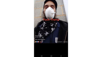 Fact Check: Selfie Posted In 2020 By Man Charged With Starting Fire At PA Governor Josh Shapiro's Residence Did NOT Include 'Fuck Trump' Message