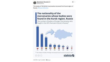 Fact Check: Graph Purporting To Show Nationalities Of Ukrainian 'Mercenaries' Killed In Kursk, Russia, Did NOT Originate From Statista