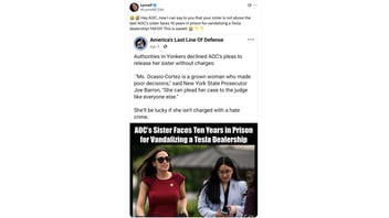 Fact Check: AOC Does NOT Have A Sister Who Vandalized Tesla Dealership In April 2025