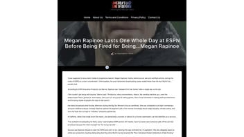 Fact Check: Megan Rapinoe Was NOT Fired From ESPN After 'One Whole Day'